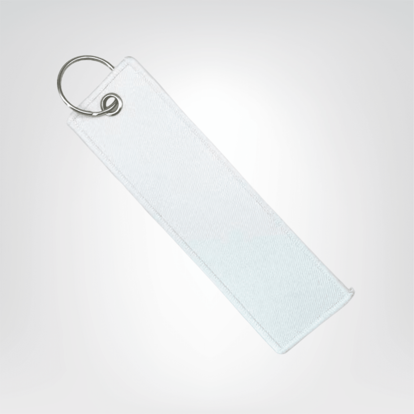 Porte - clé Lanière <br> Le Rider blanc personnalisable - Blanc