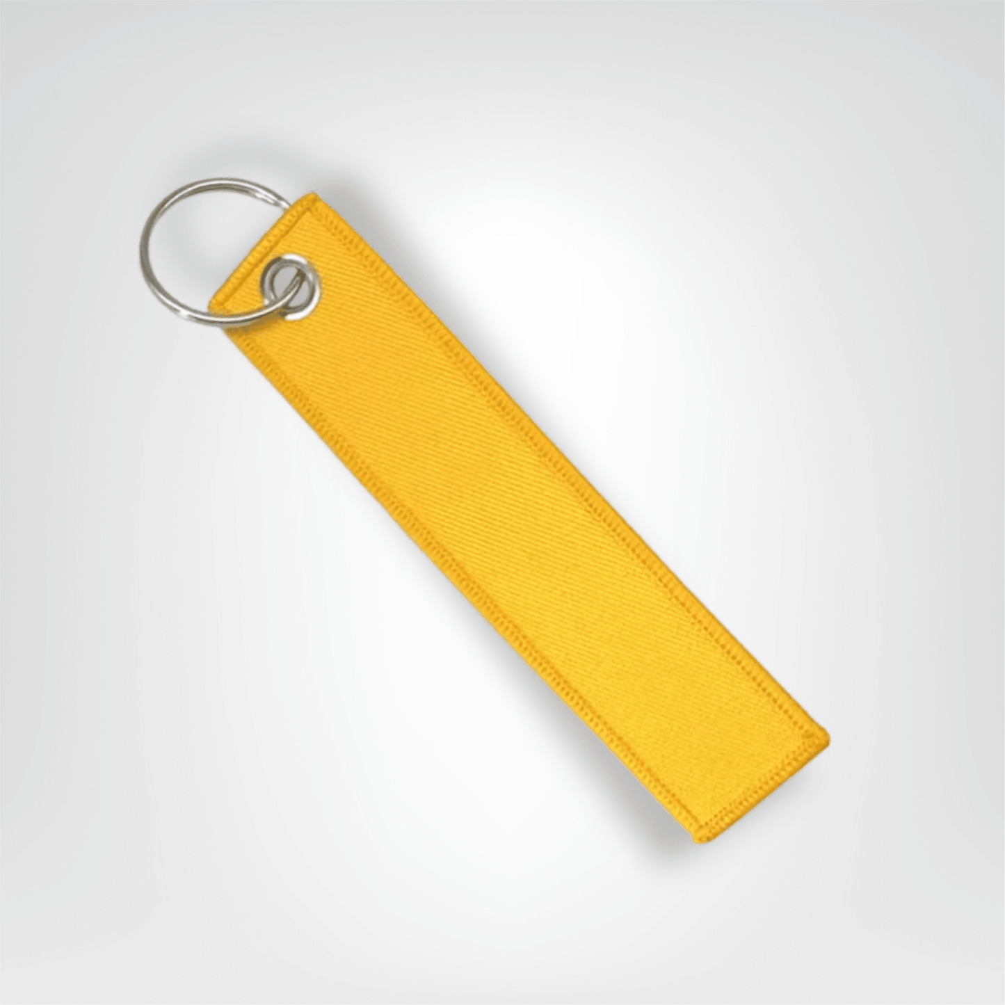 Porte - clé Lanière <br> Le Rider jaune personnalisable - Jaune