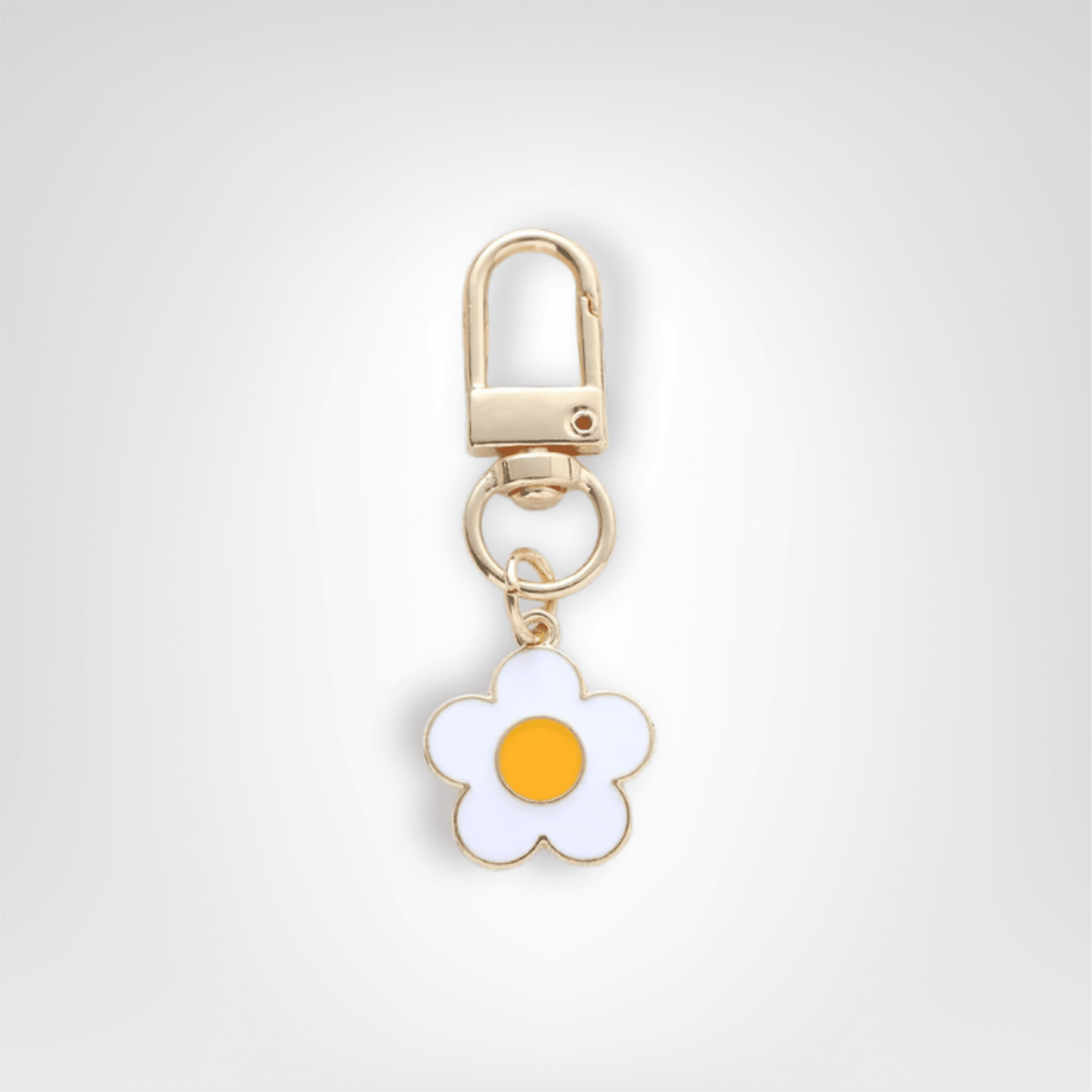 Porte - clés Bijou <br> La Marguerite dorée - Marguerite