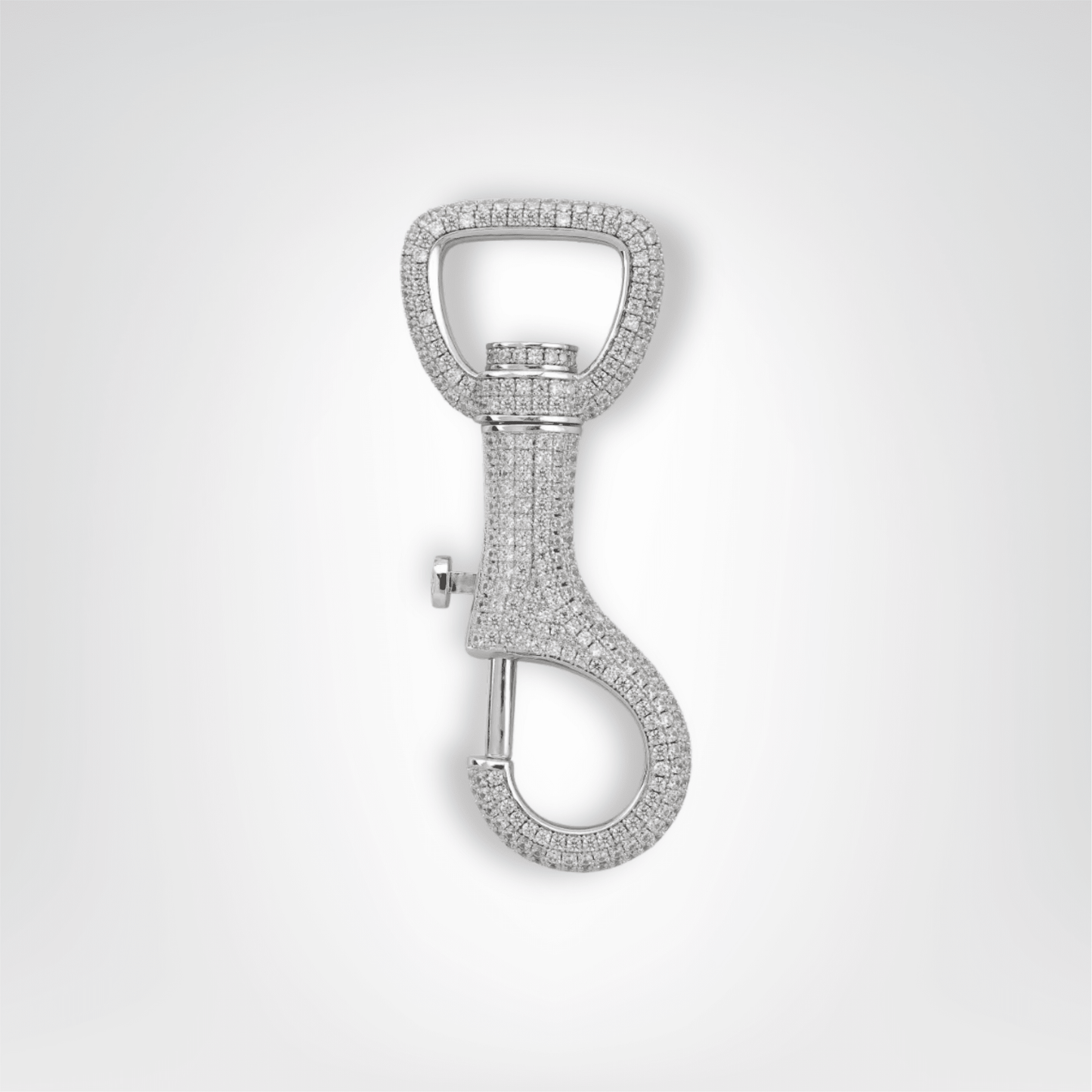 Porte - clés Bijoux <br> Le Grillz Crochet Argenté - Argenté