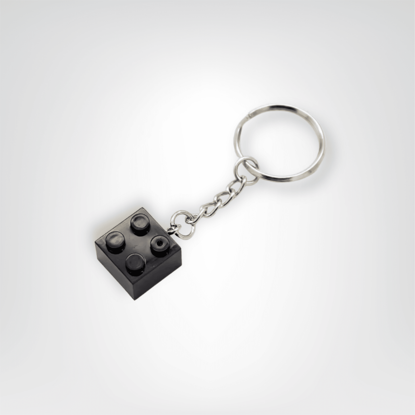 Porte - clés Ludiques <br> Lot Mini Blocs Noir Onyx - Noir onyx