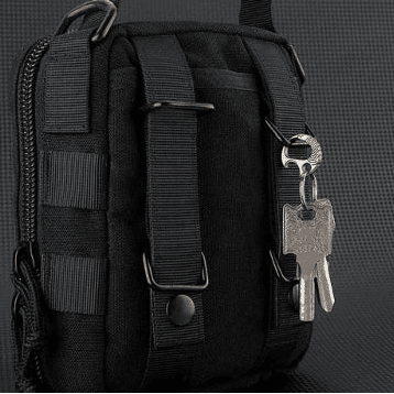 Porte - clés Métal <br> L’Anneau décapsuleur - Métal