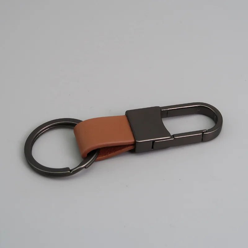 Porte - clés Mousqueton <br> Le Brun Sépia - Brun sépia