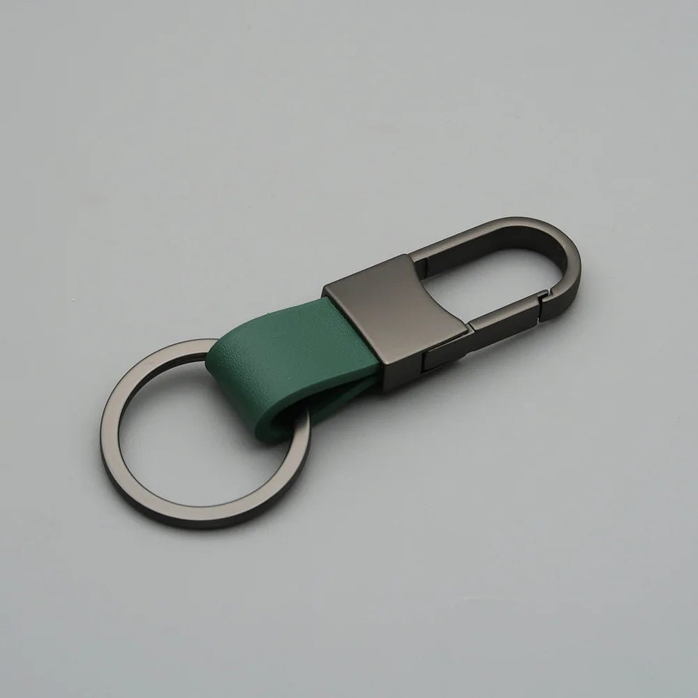 Porte - clés Mousqueton <br> L’Olivier Noir - Vert olive