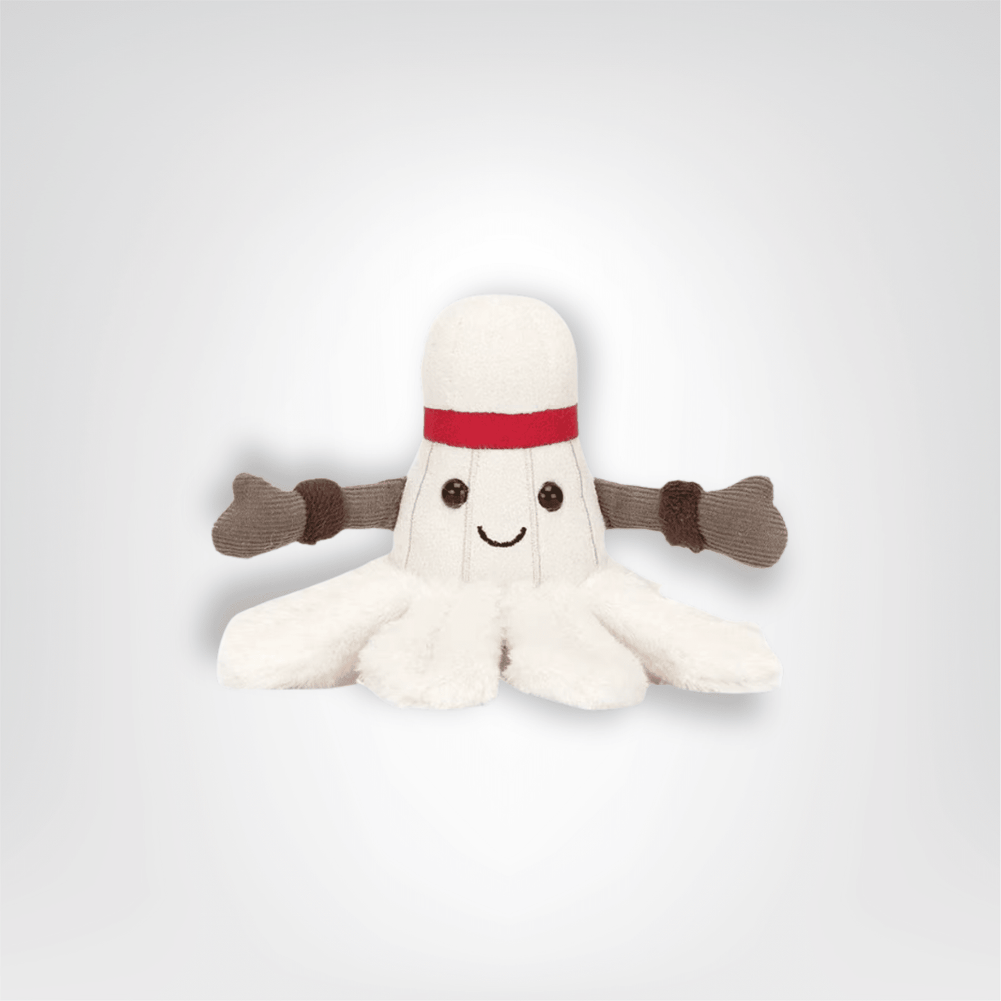 Porte - clés Peluche <br> La Balle de badminton - Balle de badminton