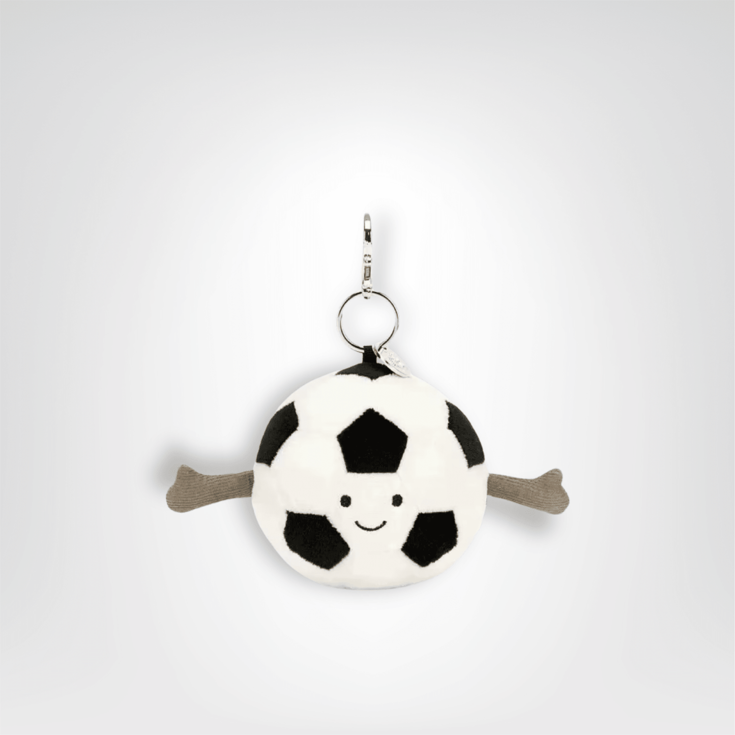 Porte - clés Peluche <br> La Balle de football joyeuse - Balle de football