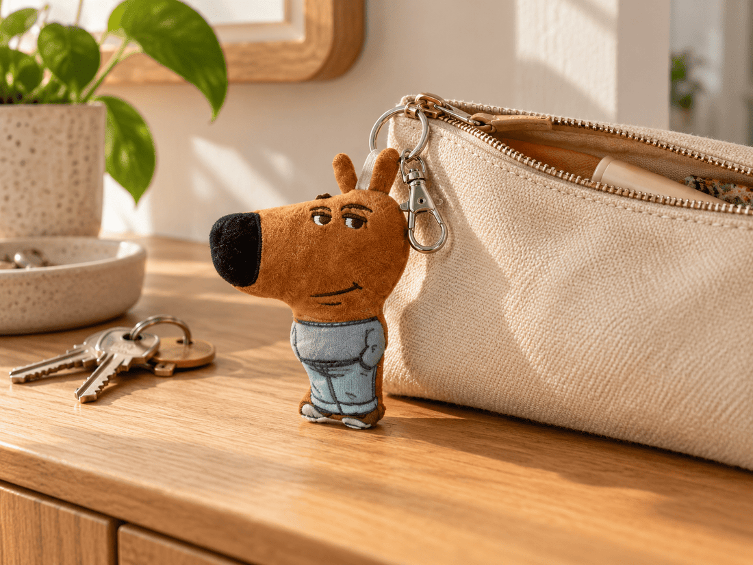 Porte-clés peluche : trousseau, sac ou pochette ? - Cleorium