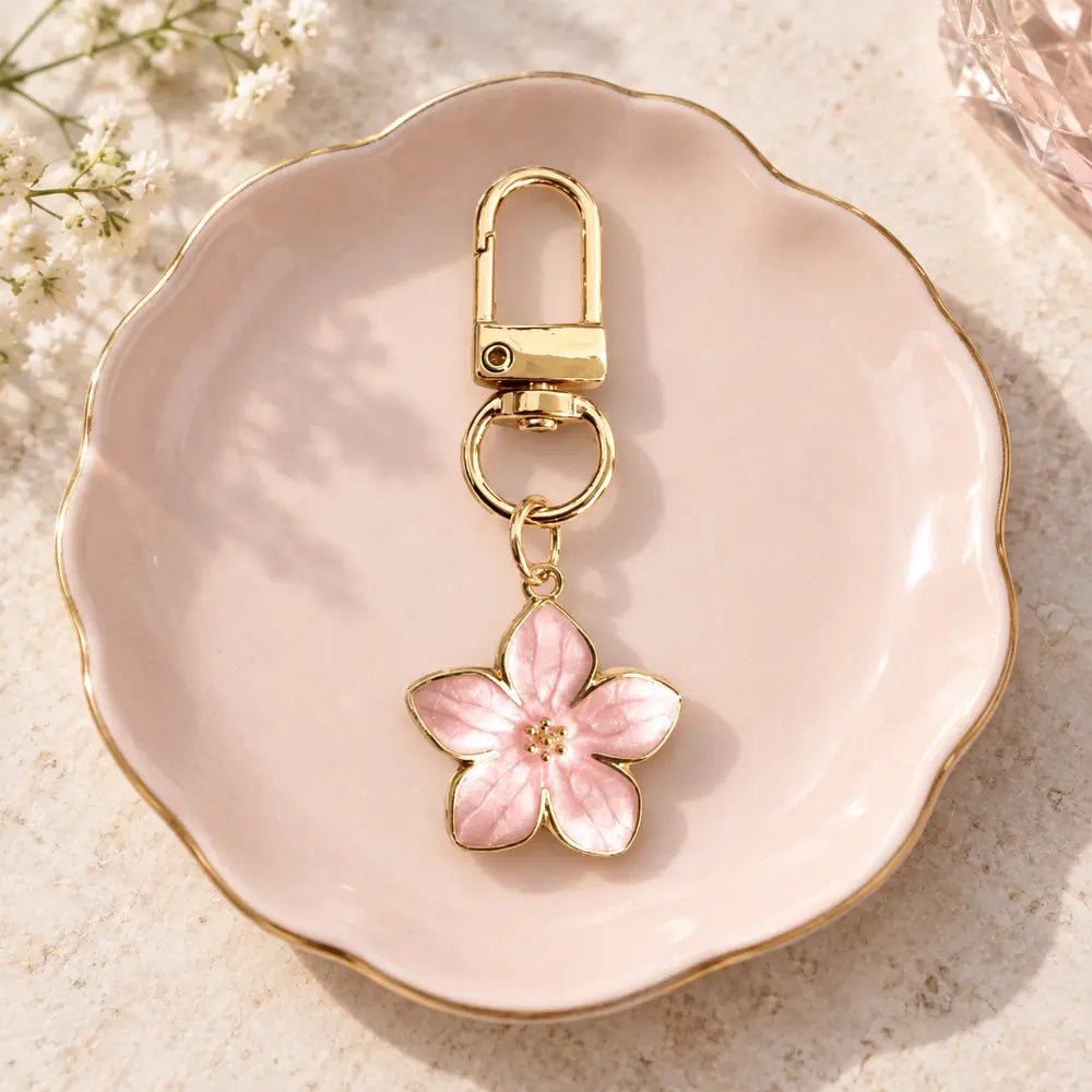 LA PETITE FLEUR DORÉE ROSE -
