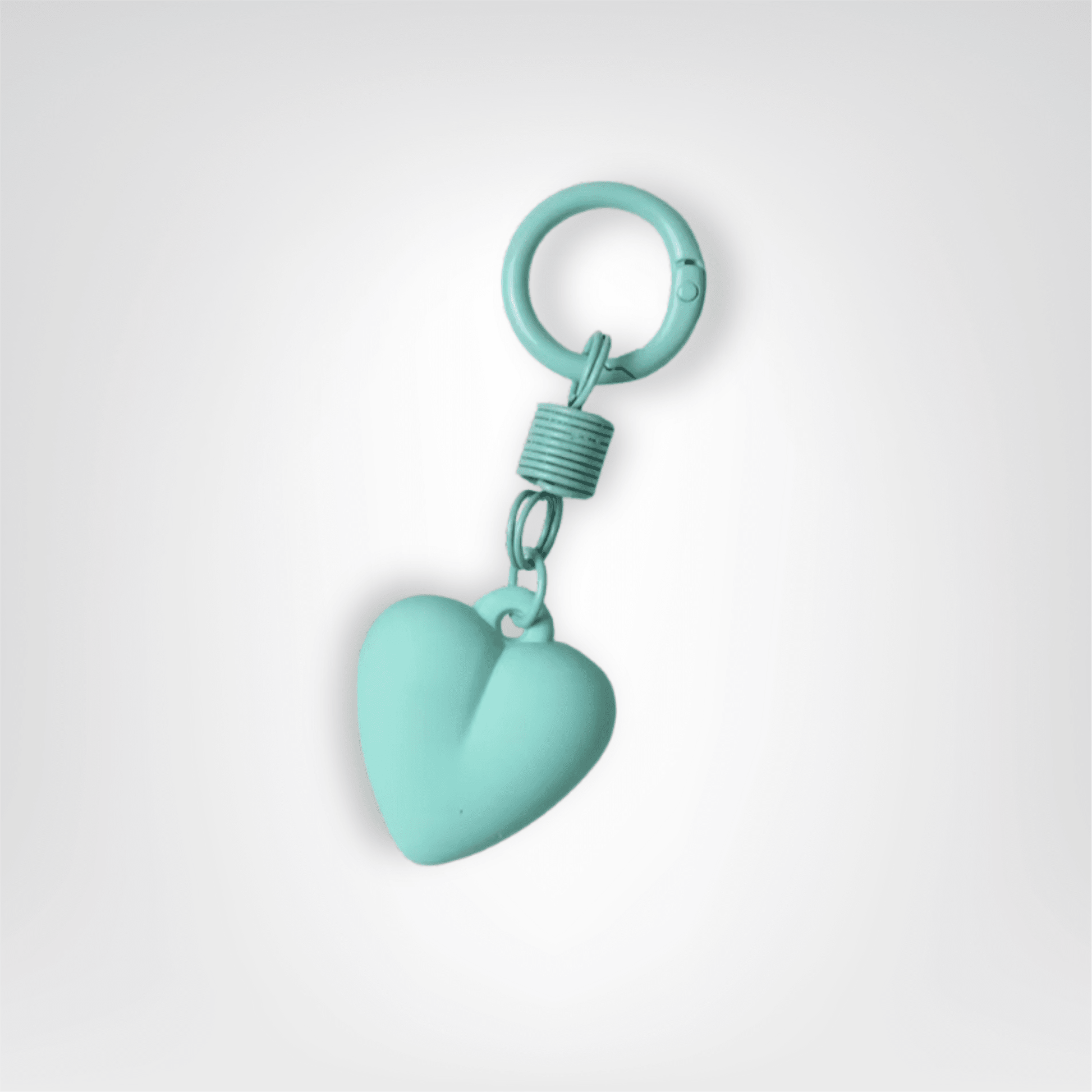 Porte - clé Cœur <br> Le Turquoise - Turquoise