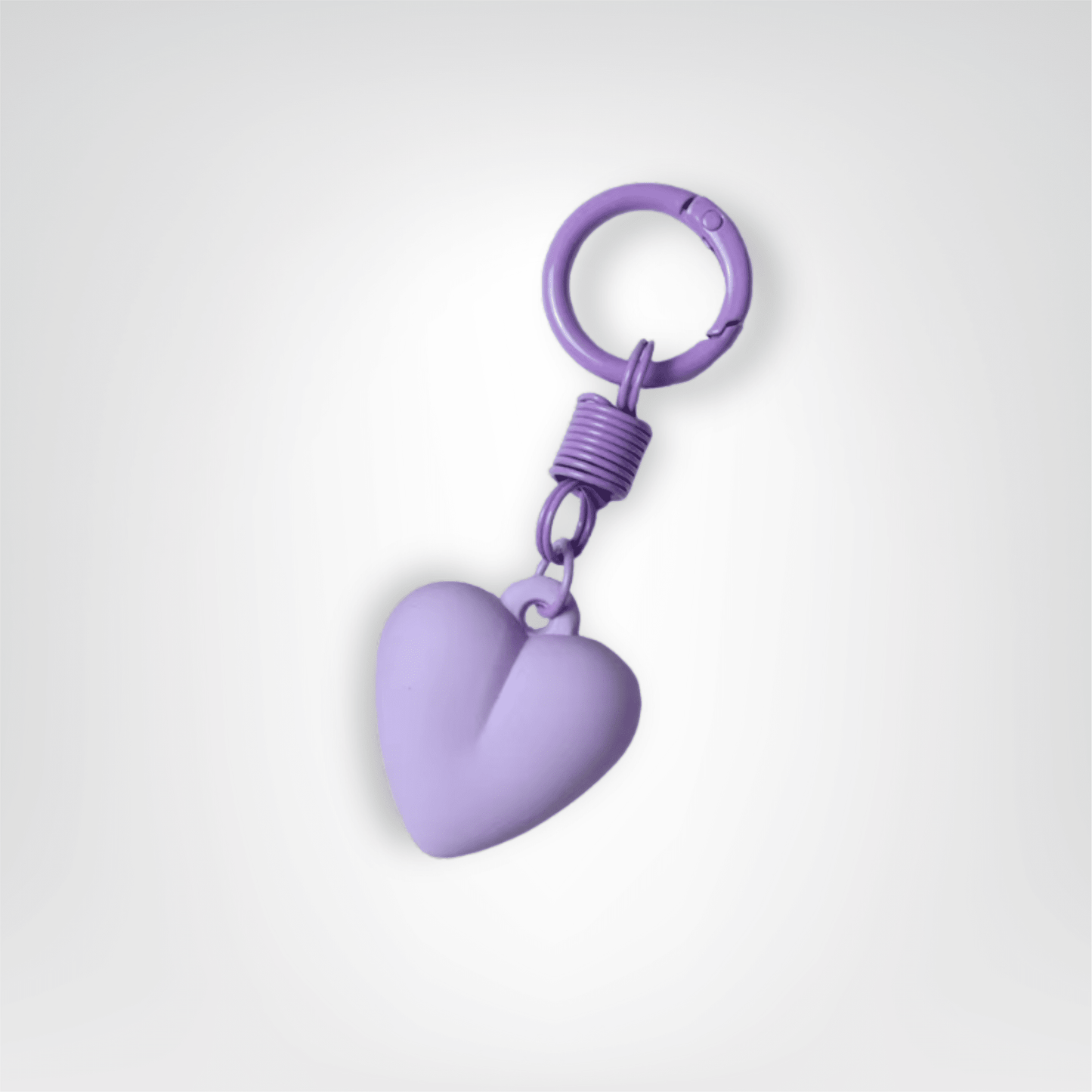 Porte - clé Cœur <br> Le Violet mystique - Violet