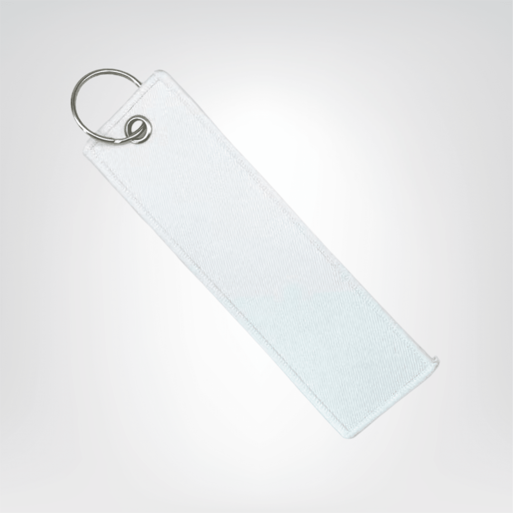 Porte - clé Lanière <br> Le Rider blanc personnalisable - Blanc