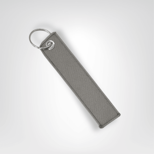 Porte - clé Lanière <br> Le Rider gris personnalisable - Gris