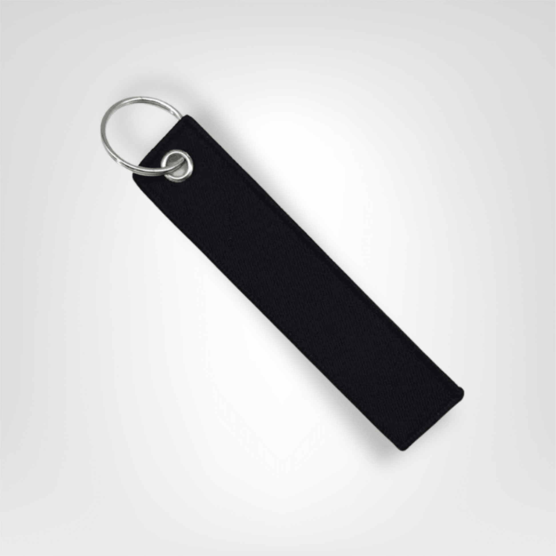 Porte - clé Lanière <br> Le Rider noir personnalisable - Noir