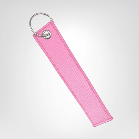 Porte - clé Lanière <br> Le Rider rose personnalisable - Rose