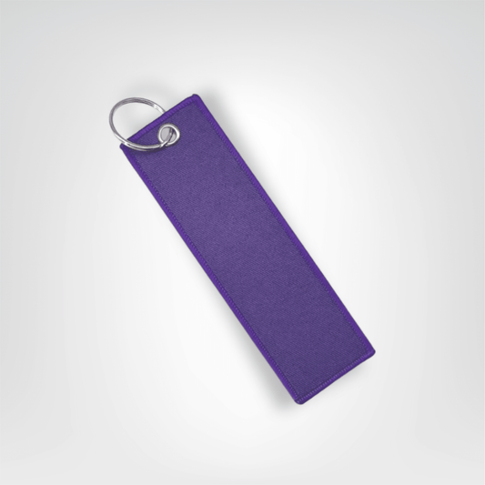 Porte - clé Lanière <br> Le Rider violet personnalisable - Violet