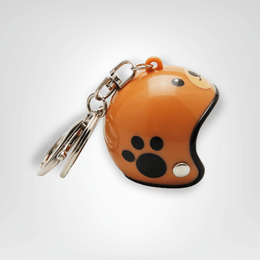 Porte - clé Moto <br> Le Casque ourson - Ourson