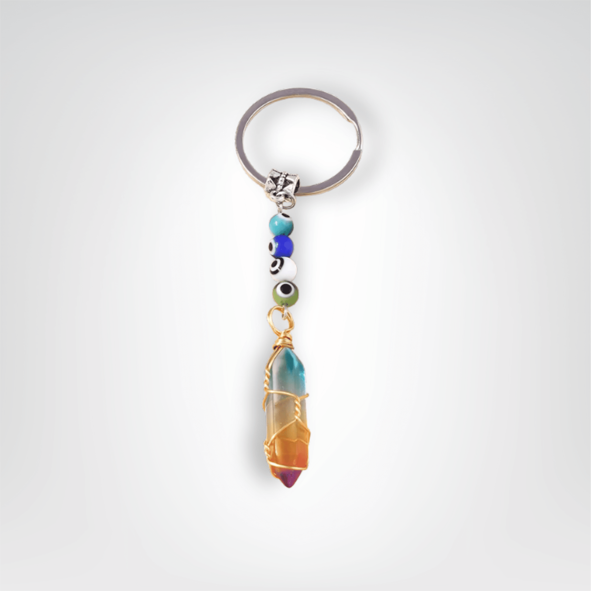 Porte - clé Perle <br> L’Éclat multicolore - Multicolore
