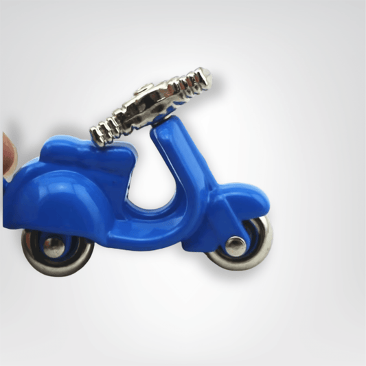 Porte - clé Scooter <br> Le Bleu urbain - Bleu