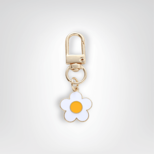 Porte - clés Bijou <br> La Marguerite dorée - Marguerite