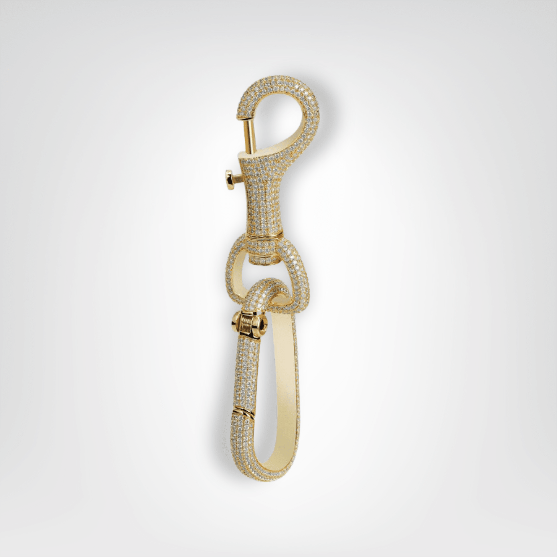 Porte - clés Bijou <br> Le Grillz Royal Doré - Doré