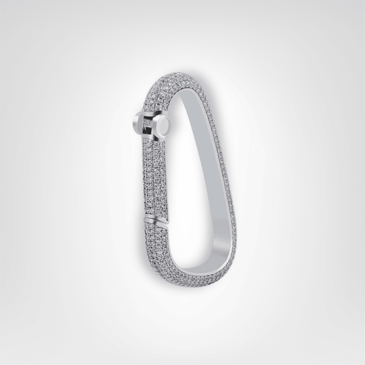 Porte - clés Bijoux <br> Le Grillz Argent Intégral - Argenté