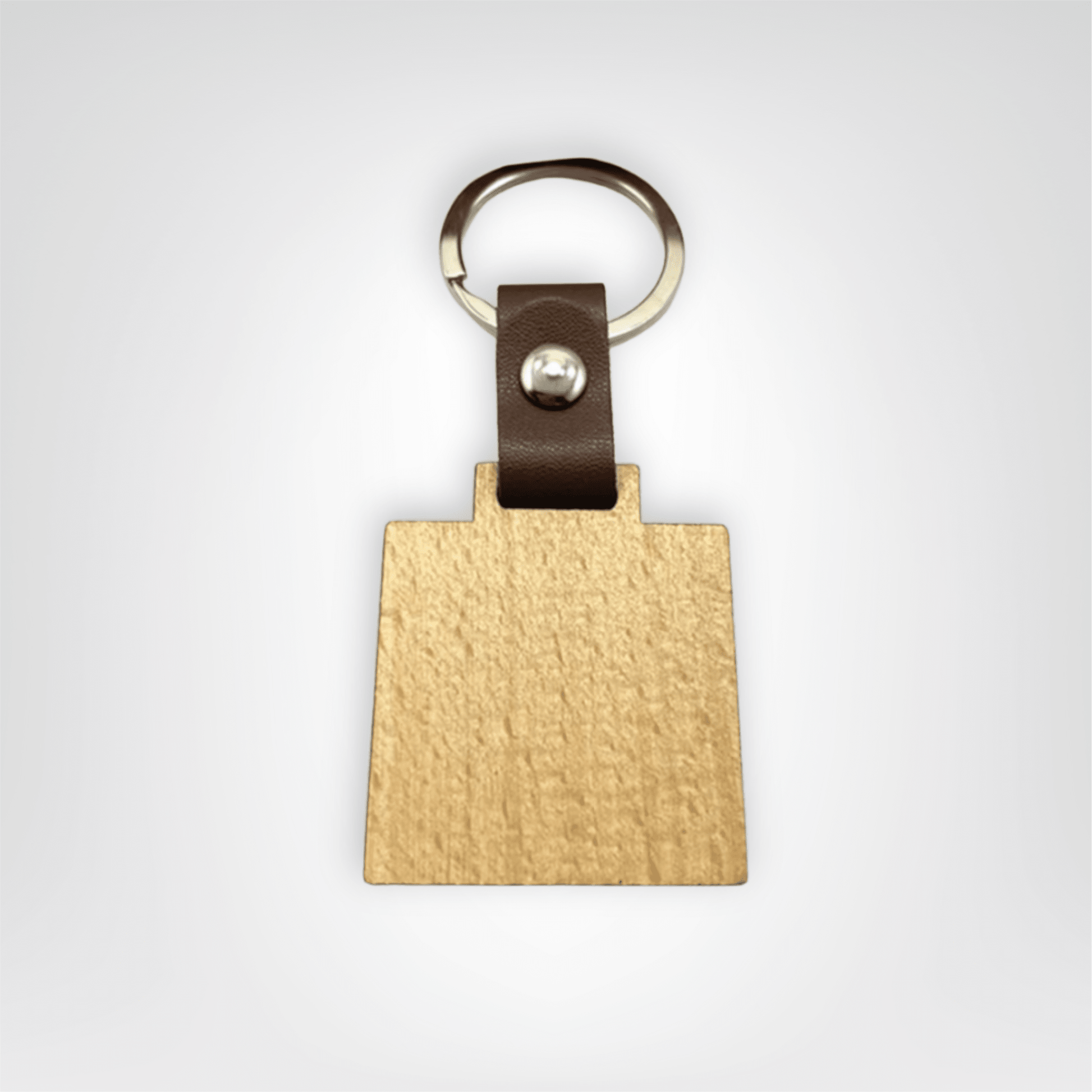 Porte - clés Bois <br> Le Carré Authentique - Bois