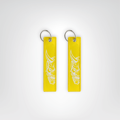 Porte - clés Lanière <br> Lot Midnight Club Jaune (x2) - Jaune
