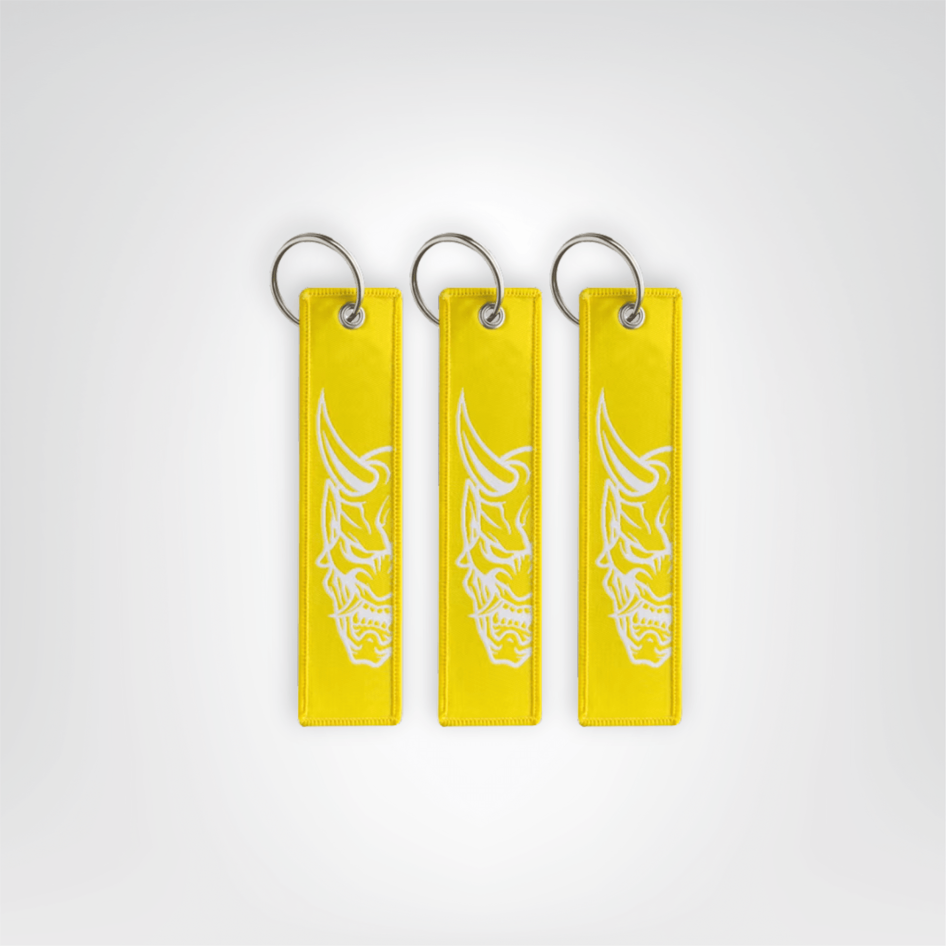 Porte - clés Lanière <br> Lot Midnight Club Jaune (x3) - Jaune