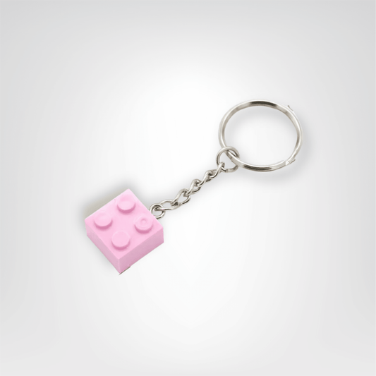 Porte - clés Ludiques <br> Lot Blocs Mini Rose Pétale - Rose pétale