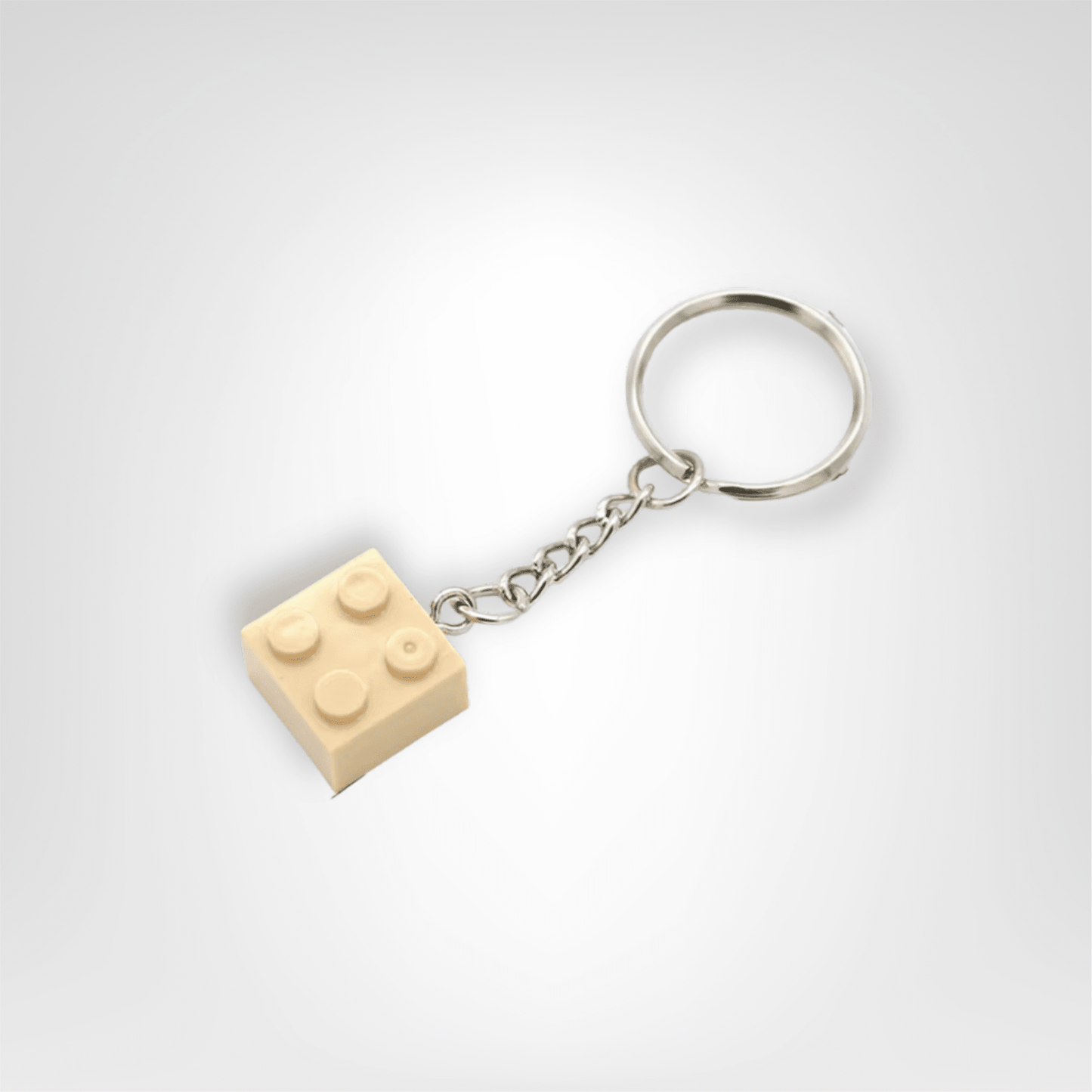 Porte - clés Ludiques <br> Lot Mini Blocs Sable - Beige