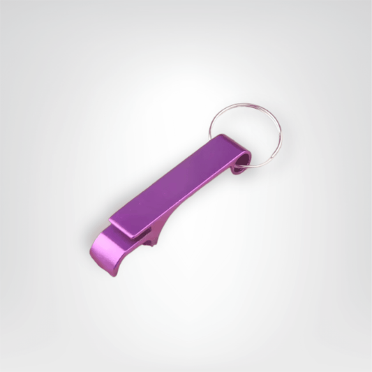 Porte - clés Métal <br> Le Décapsuleur Violet Signature - Violet