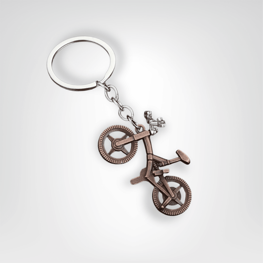 Porte - clés Métal <br> Le Vélo bronze - Bronze