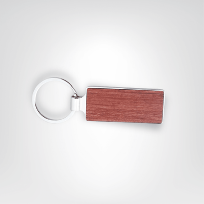 Porte - clés Métalliques <br> Le Rectangle Caramel (Lot de 5 ou 10) - Caramel