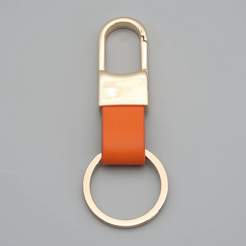 Porte - clés Mousqueton <br> L’Ambre Doré - Orange
