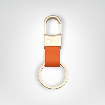 Porte - clés Mousqueton <br> L’Ambre Doré - Orange