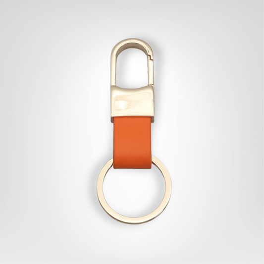 Porte - clés Mousqueton <br> L’Ambre Doré - Orange