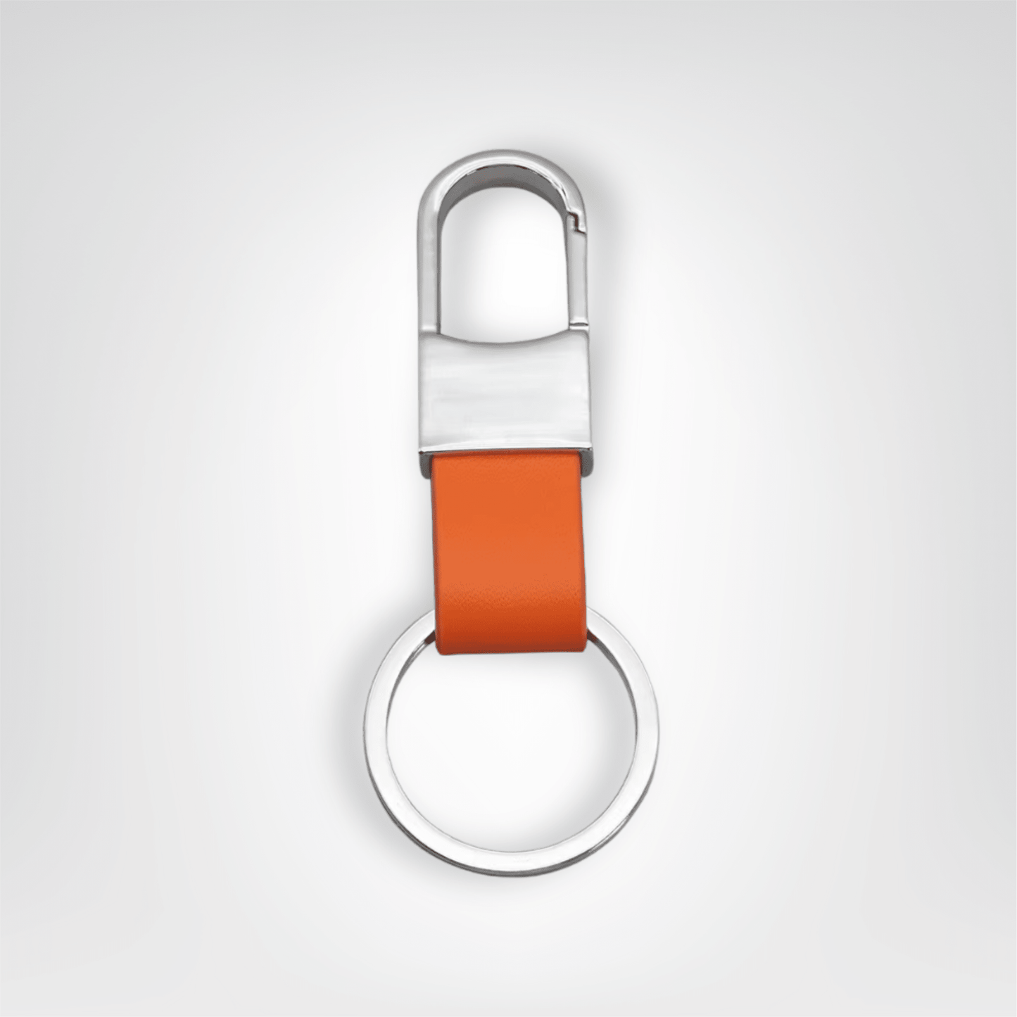 Porte - clés Mousqueton <br> L’Aurore Chromée - Orange