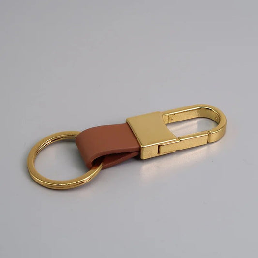 Porte - clés Mousqueton <br> Le Brun Doré - Brun doré