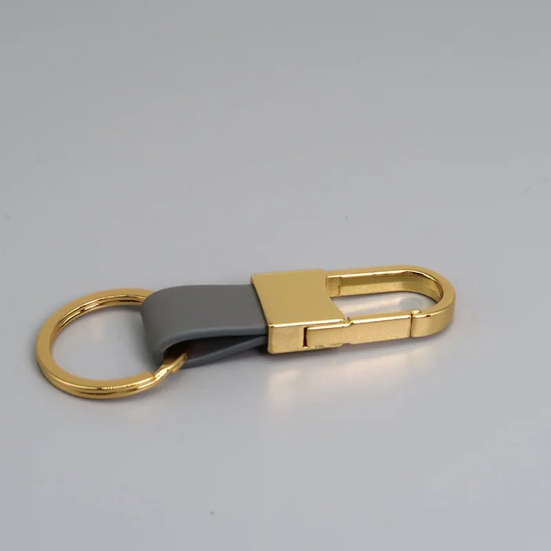 Porte - clés Mousqueton <br> Le Gris Impérial - Gris