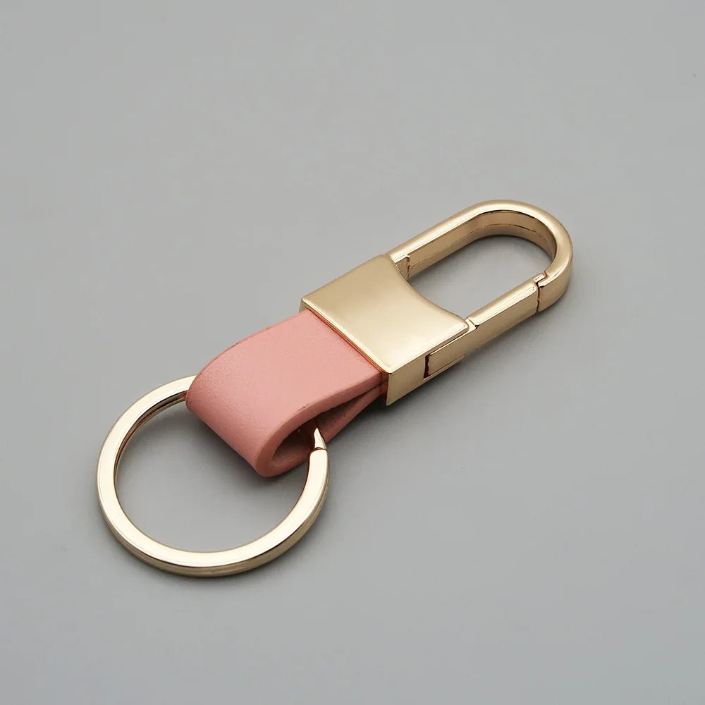 Porte - clés Mousqueton <br> Le Rose Impérial - Rose impérial