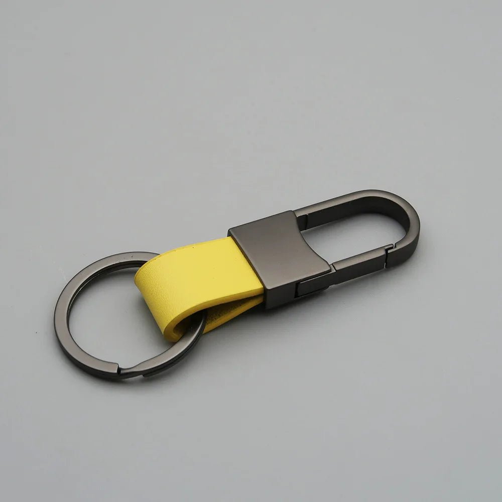 Porte - clés Mousqueton <br> Le Solaire Obscur - Jaune