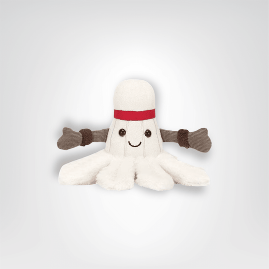 Porte - clés Peluche <br> La Balle de badminton - Balle de badminton