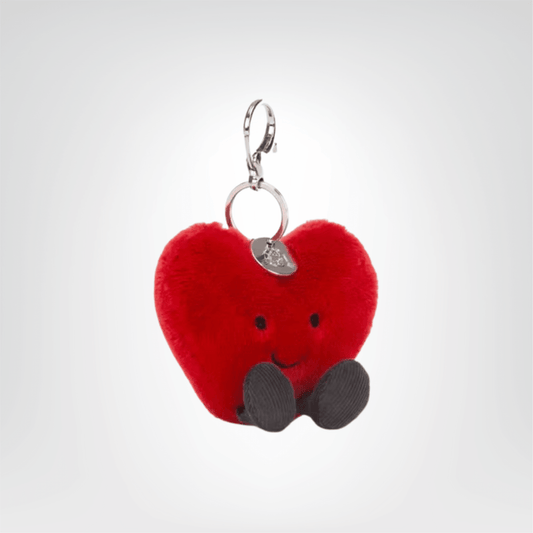Porte - clés Peluche <br> Le Cœur joyeux - Cœur joyeux