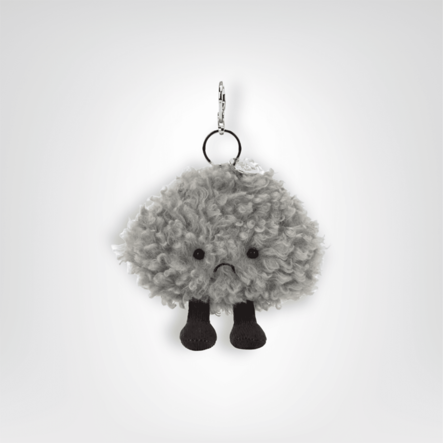 Porte - clés Peluche <br> Le Gris Nuage - Gris nuage