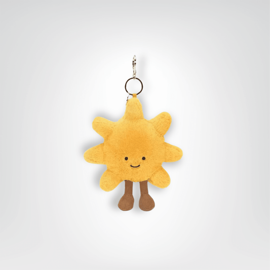 Porte - clés Peluche <br> Le Soleil joyeux - Soleil