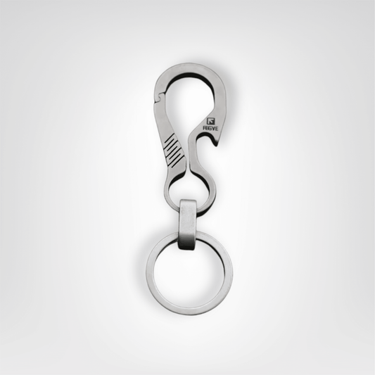 Porte - clés Voiture <br> Le Crochet Décapsuleur Titane Tactique - Titane