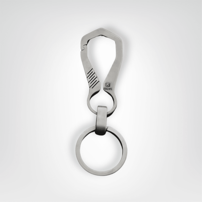 Porte - clés Voiture <br> Le Mousqueton Crochet Titane Tactique - Titane