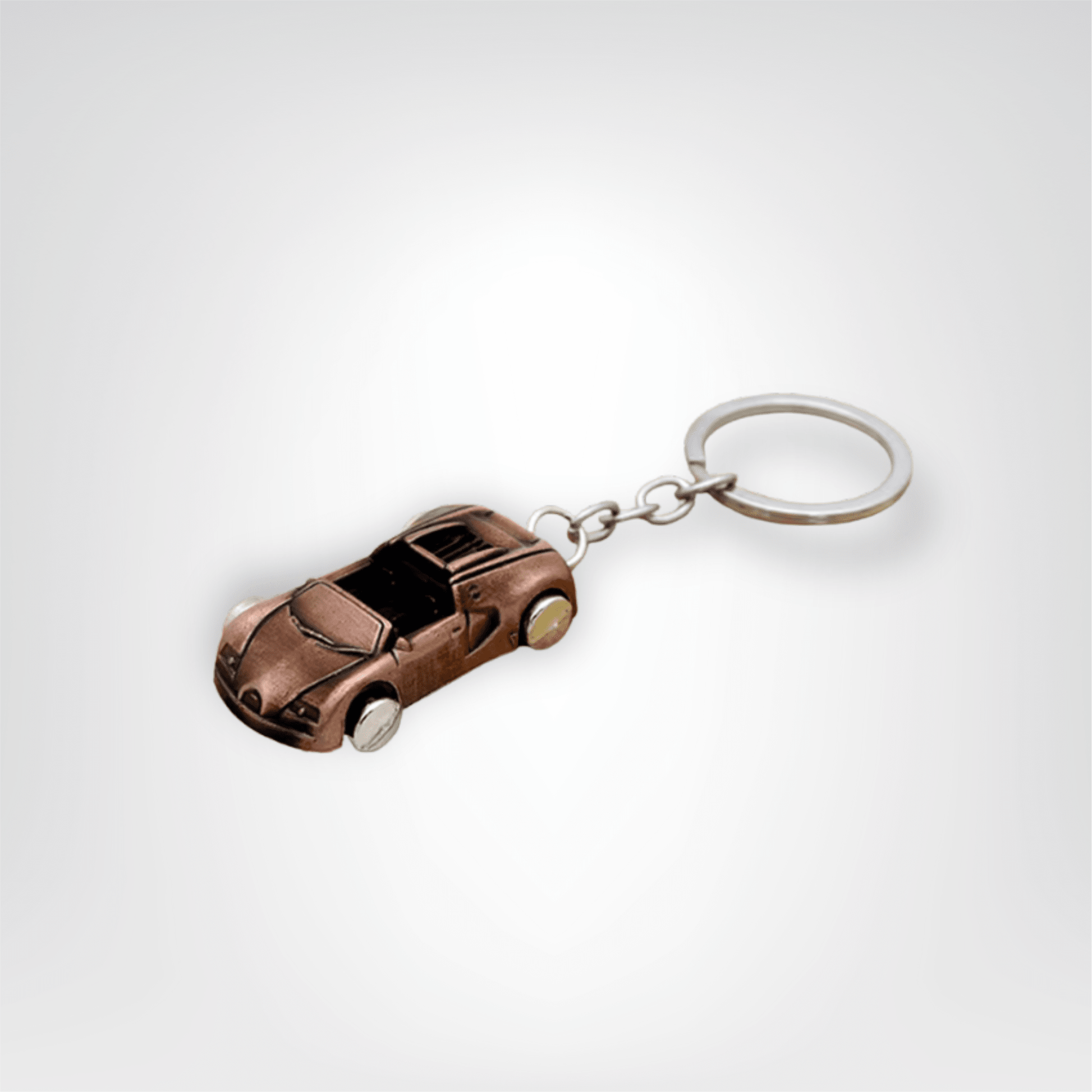 Porte - clés Voiture <br> Voiture de sport en bronze - Voiture de sport en bronze